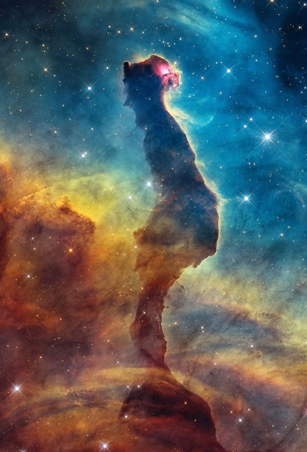 Hubble i Webb otkrili misterioznu maglinu u obliku mačke