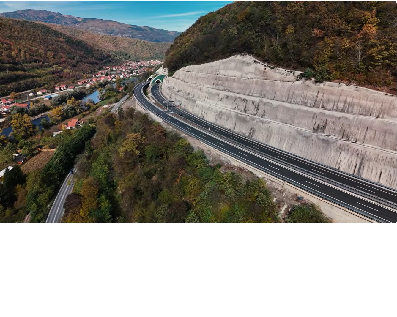 Završeno 20 km autoceste na Koridoru Vc: 693 miliona eura investicije