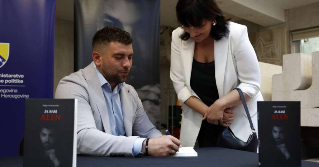 Predstavljena knjiga “Ja sam Alen” u Sarajevu