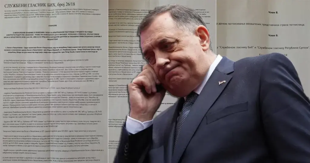 Novi spor: Republici Srpskoj prijeti gubitak od oko 695 miliona eura!