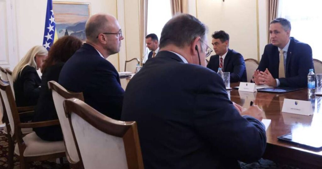 Europarlamentarci kod Bećirovića: EU neće tolerisati pokušaje destabilizacije BiH