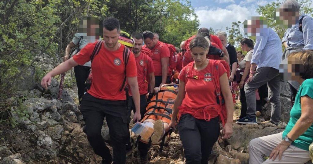 Pripadnici HGSS-a spasili ženu na Brdu ukazanja u Međugorju