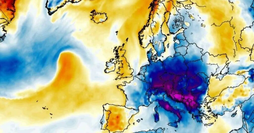 Promjena vremena širom Evrope: Spremite se za val hladnoće, temperature padaju do 15 stepeni