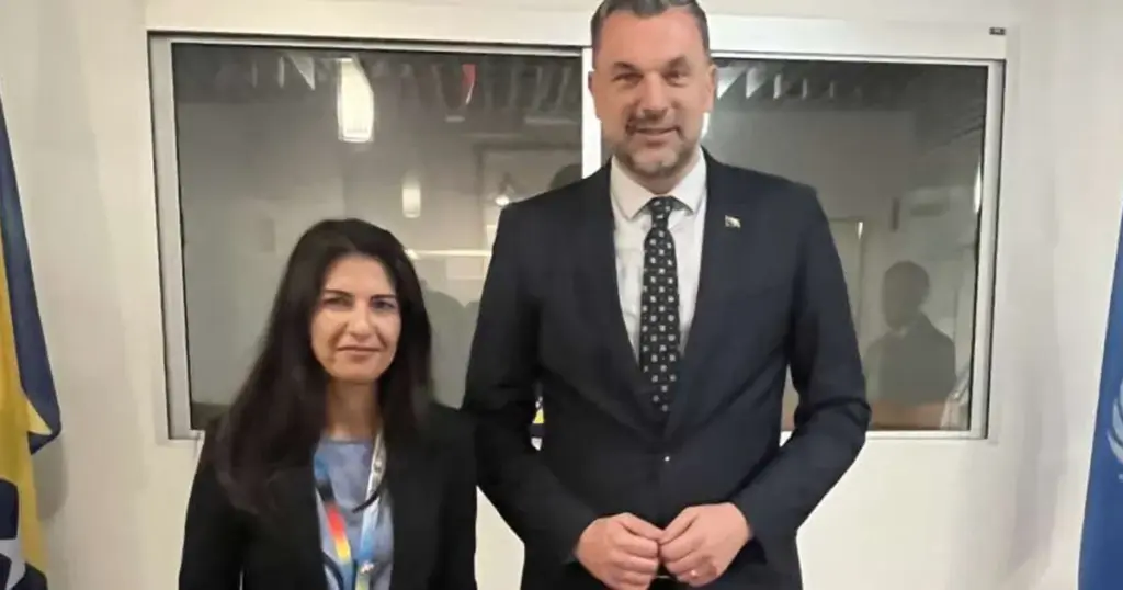Konaković se u New Yorku sastao sa njemačkom ministricom i generalnim sekretarom OSCE-a