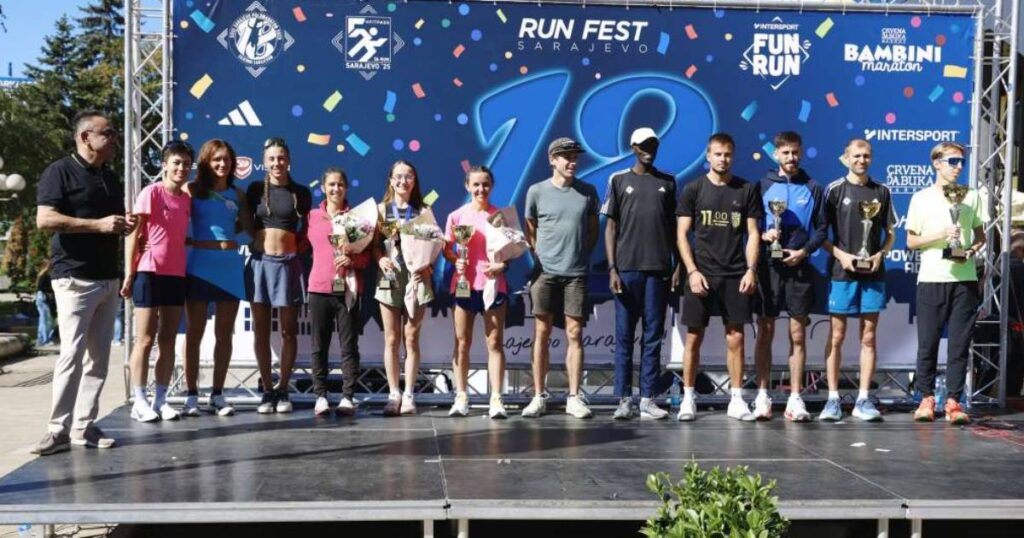Sarajevo Run Fest 2025 danas okupio trkače iz 48 zemalja, pobjednik polumaratona Adam Lomb