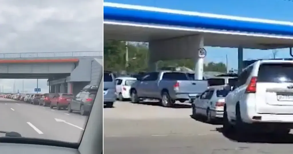 Dok rafinerije gore: Ovo su sve češći prizori iz Rusije, na pumpama nema goriva