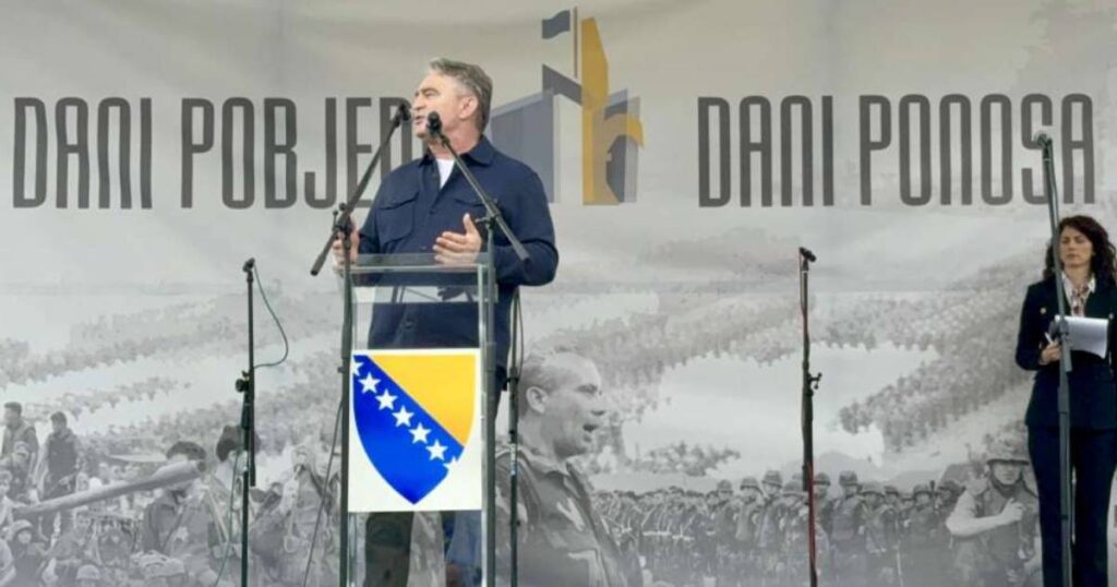 Komšić na Vlašiću: Mir je važan, sloboda je važnija, ali je domovina najvažnija