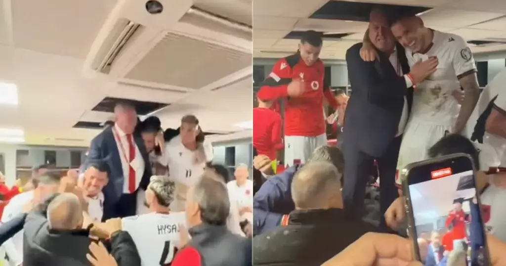 Blic: Igrači Albanije zajedno s potpredsjednikom UEFA demolirali svlačionice u Leskovcu