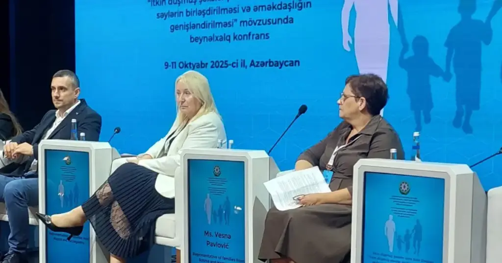 Institut za nestale osobe BiH na međunarodnoj konferenciji u Bakuu, učestvovali predstavnici 43 zemlje