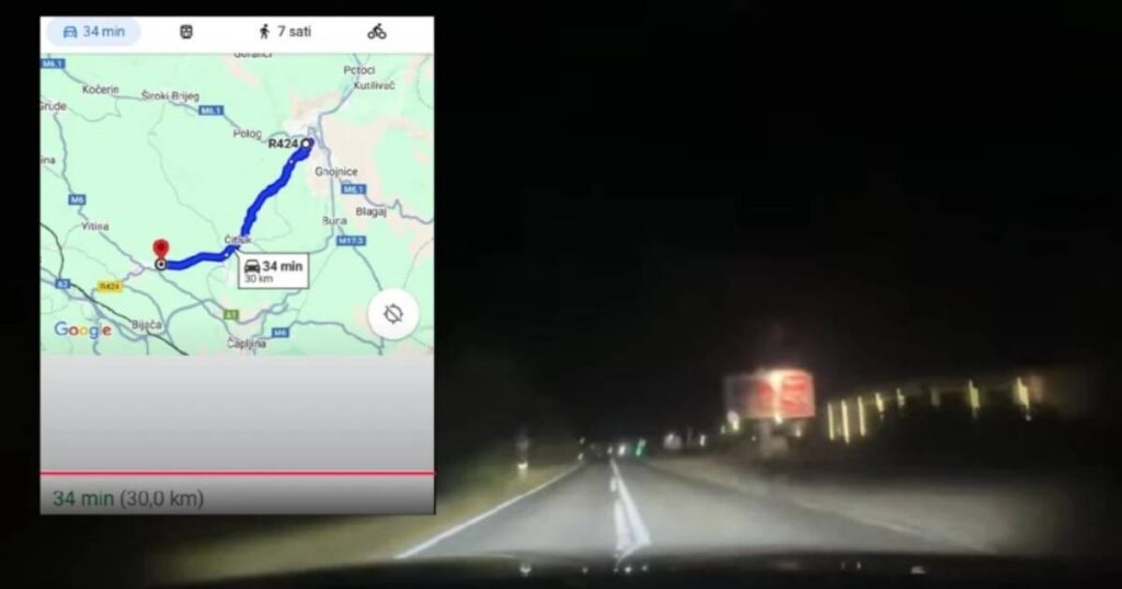 Sve snimljeno: Potraga za vozačem koji je od Ljubuškog do Mostara dojurio za 17 minuta