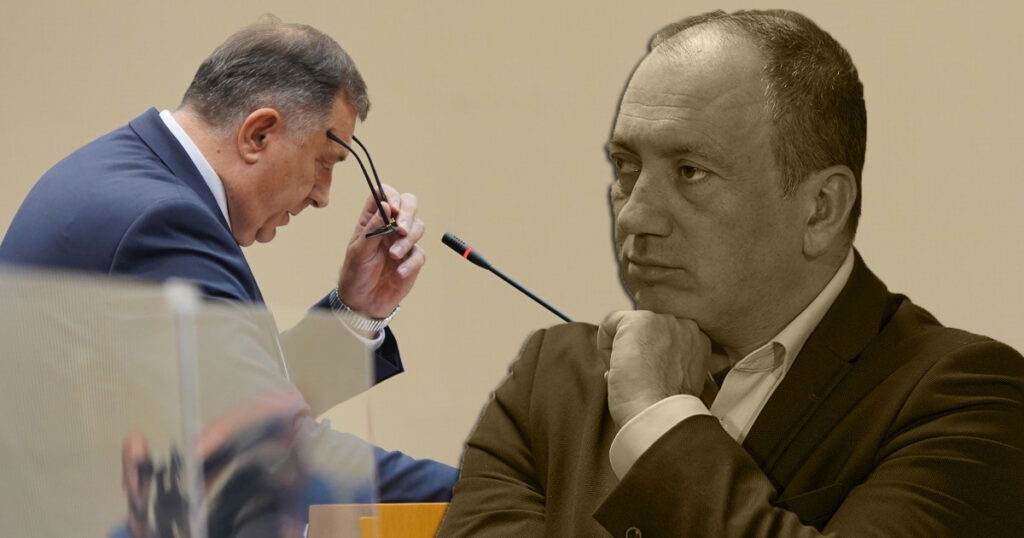 Dodik ismijavao Crnadkov fizički izgled na tribini SNSD-a: “Ovo je moralno posrnuće”