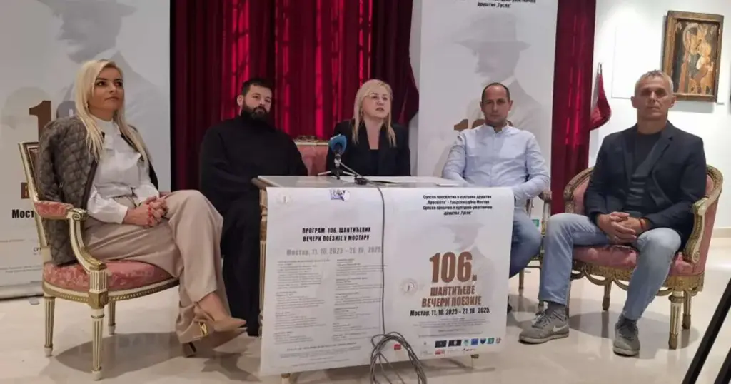 “Šantićeve večeri poezije” čuvar identiteta i kulturnog nasljeđa mostarskih Srba