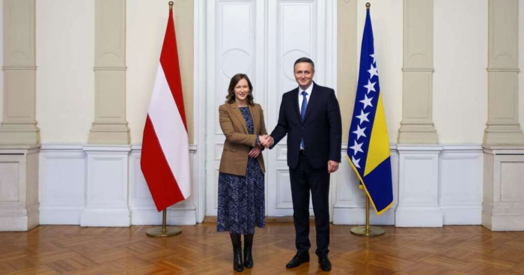 Bećirović se sastao s Plakolm: Austrija će nastaviti podržavati reformske procese u BiH
