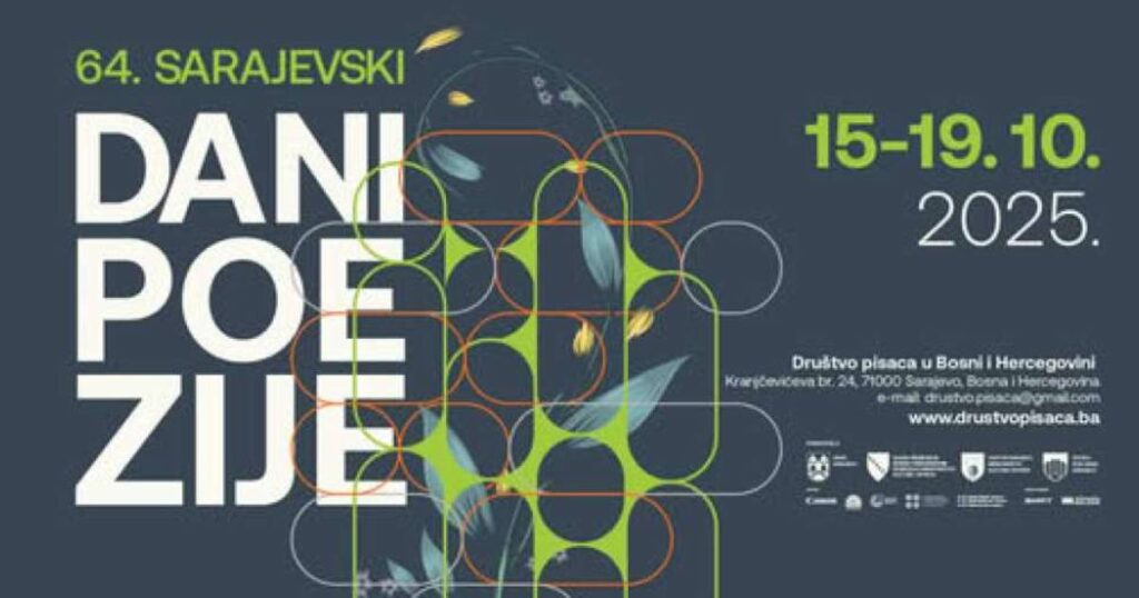 Večeras svečano zatvaranje 64. Sarajevskih dana poezije