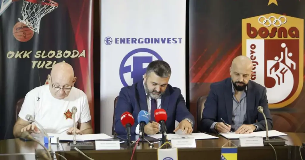 Energoinvest potpisao sponzorske ugovore sa Bosnom i Slobodom