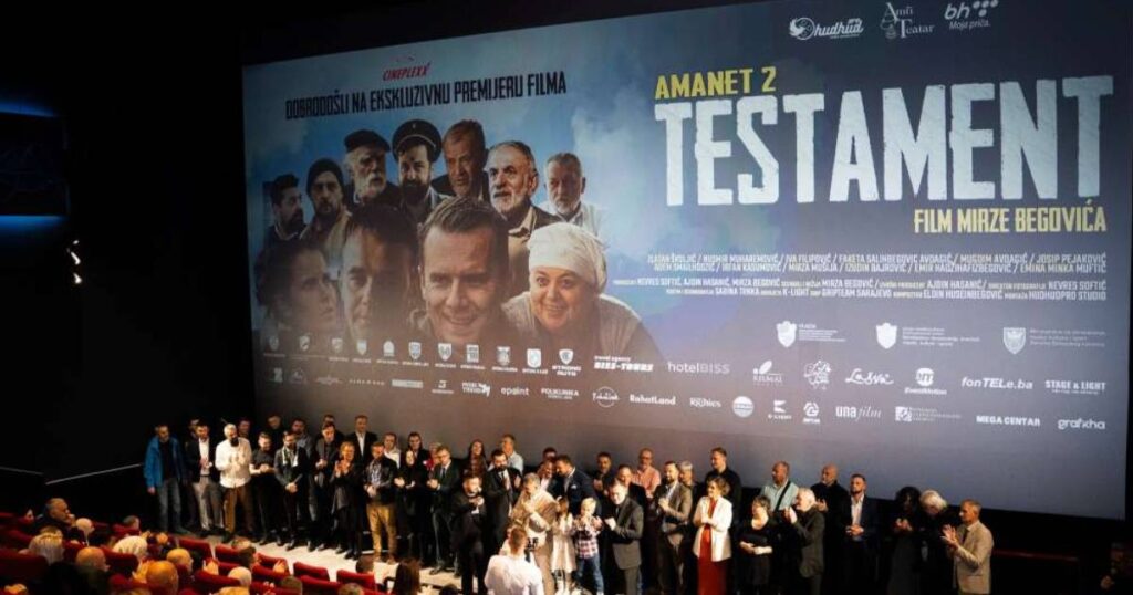 Više od 50 hiljada gledalaca u kinima širom BiH i Evrope pogledalo “Testament”