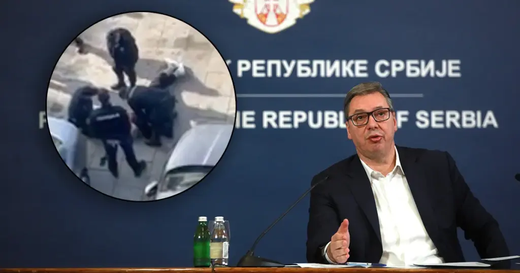 Vučić objavio snimak napadača na Ćacilend, kaže da je terorista