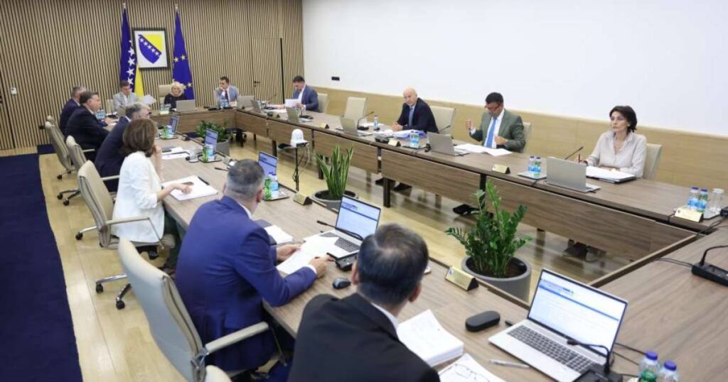 Vijeće ministara o Nacrtu zakona o izmjenama i dopunama Zakona o radu u institucijama BiH
