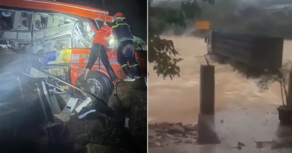 Najmanje 15 poginulih u jakom nevremenu: Autobus zatrpalo klizište, vozača kamiona odnijela voda