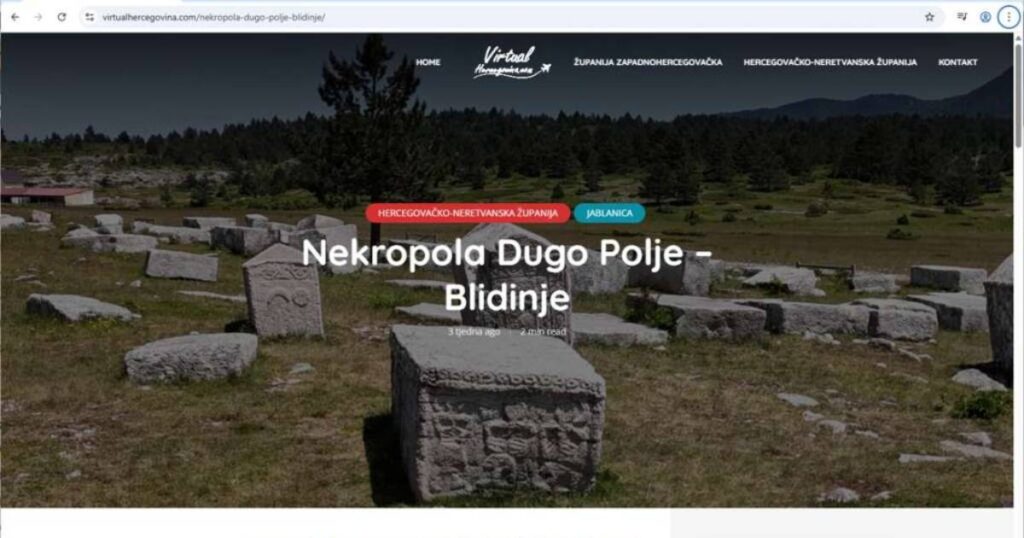 Virtuelna šetnja kulturnim vrijednostima: Nastavlja se projekt promocije baštine