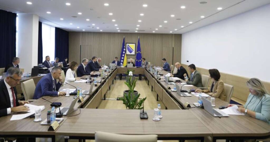 Vijeće ministara BiH sutra o zakonima o Sudu BiH i VSTV-u, te o glavnom pregovaraču