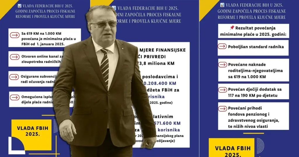 Vlada FBiH u 2025: Šta su postigli za bolji život građana?
